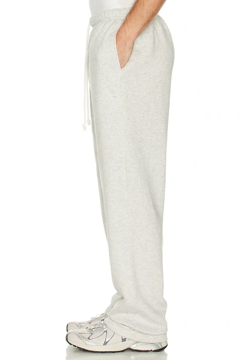Skims Fleece Lounge Straight Leg Pant | Thumbnail 2