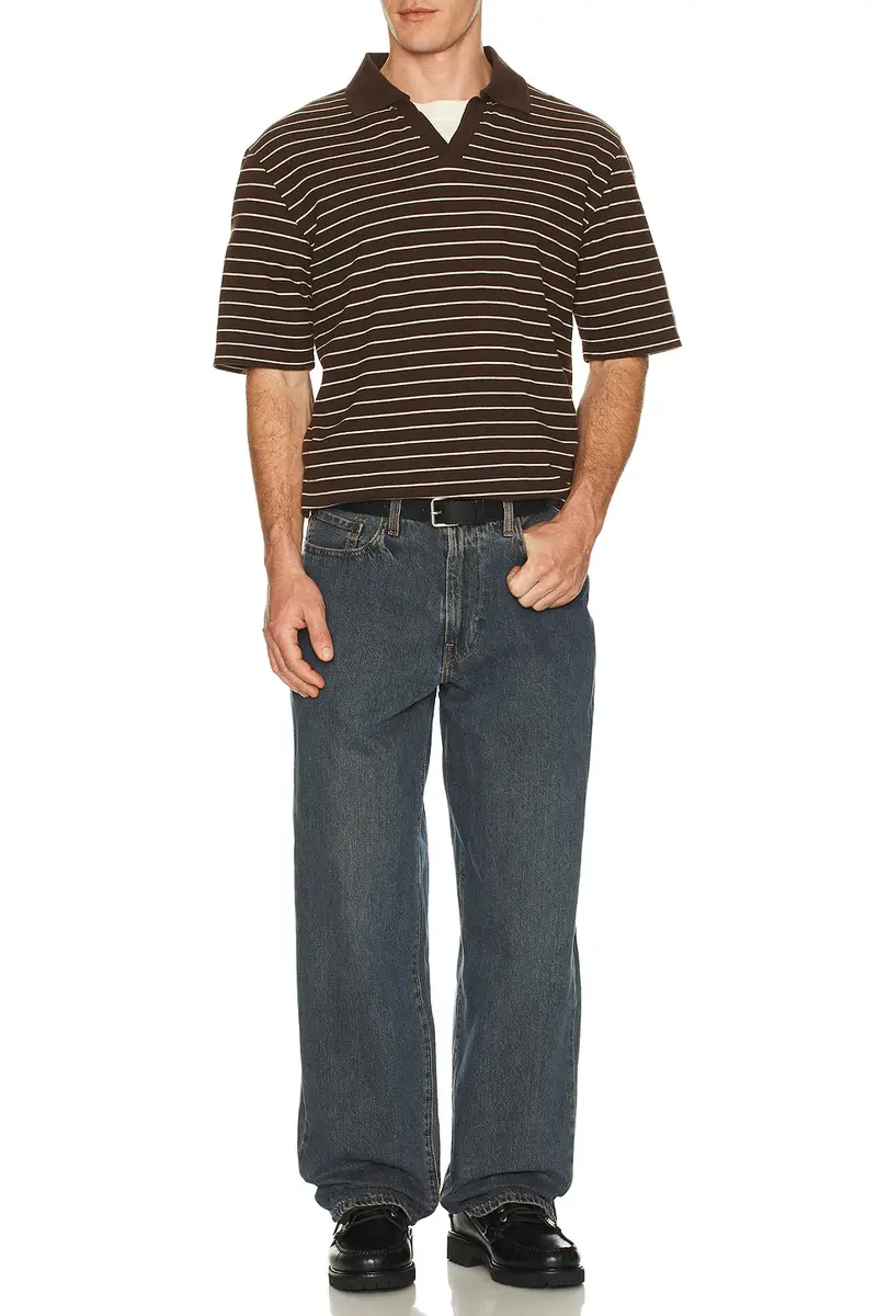 SAMSOE SAMSOE Samac V-Neck Polo | Thumbnail 3