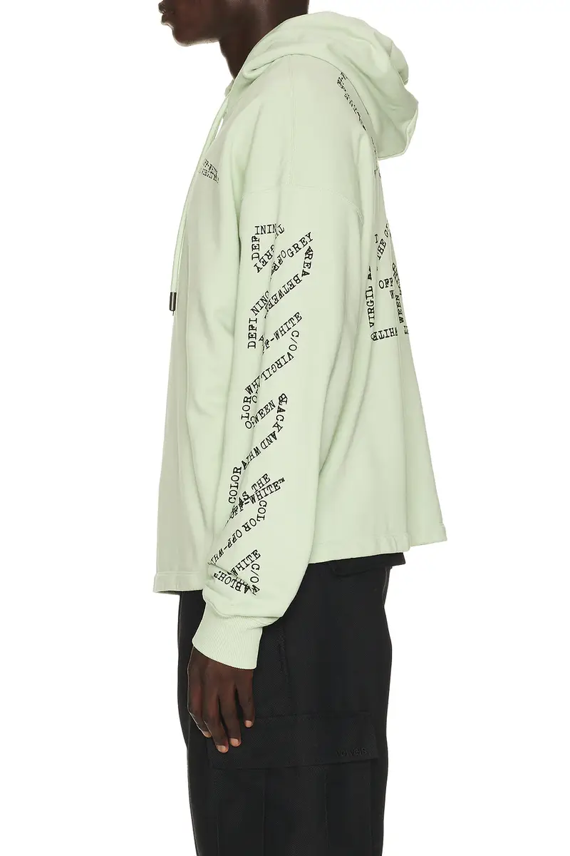 Off-White Type Arrow Loose Hoodie | Thumbnail 2