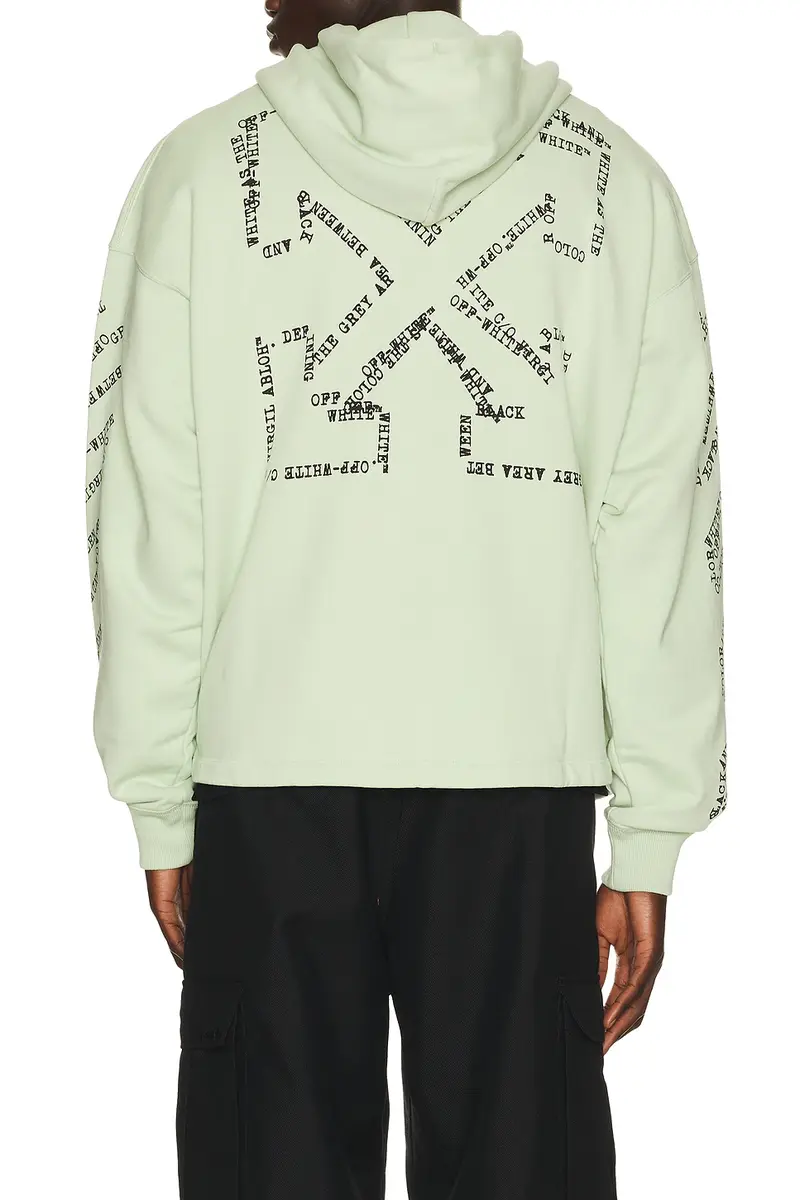 Off-White Type Arrow Loose Hoodie | Thumbnail 3