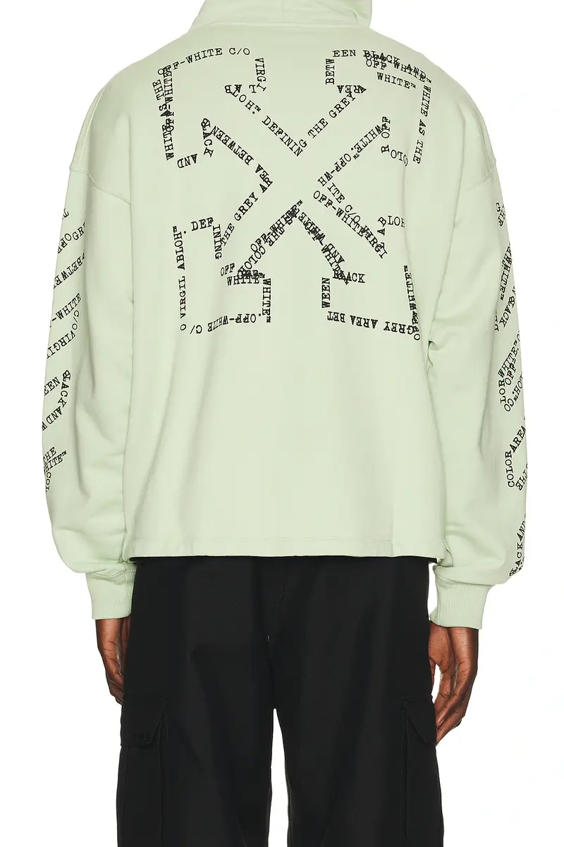 Off-White Type Arrow Loose Hoodie | Thumbnail 4
