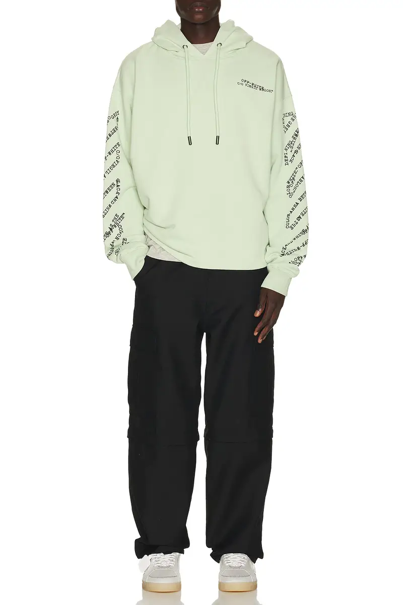 Off-White Type Arrow Loose Hoodie | Thumbnail 5