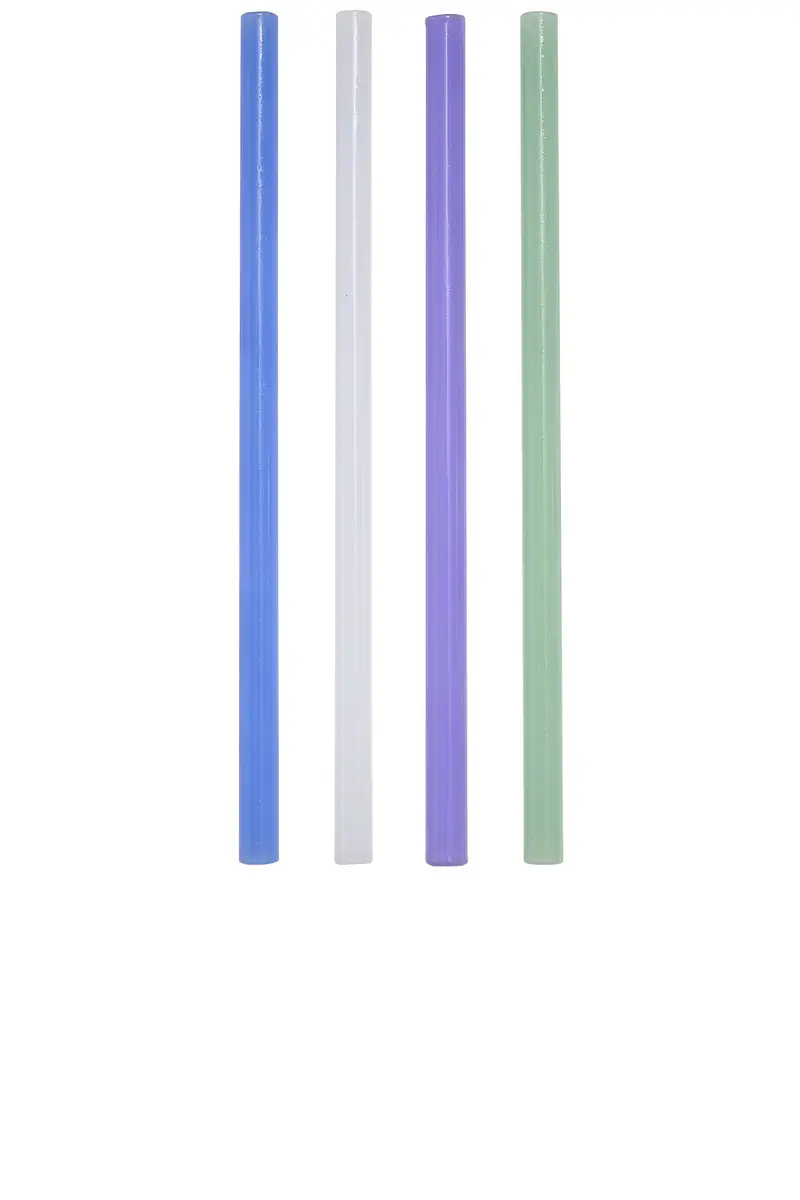 FAZEEK 4 Pack Opaque Straws