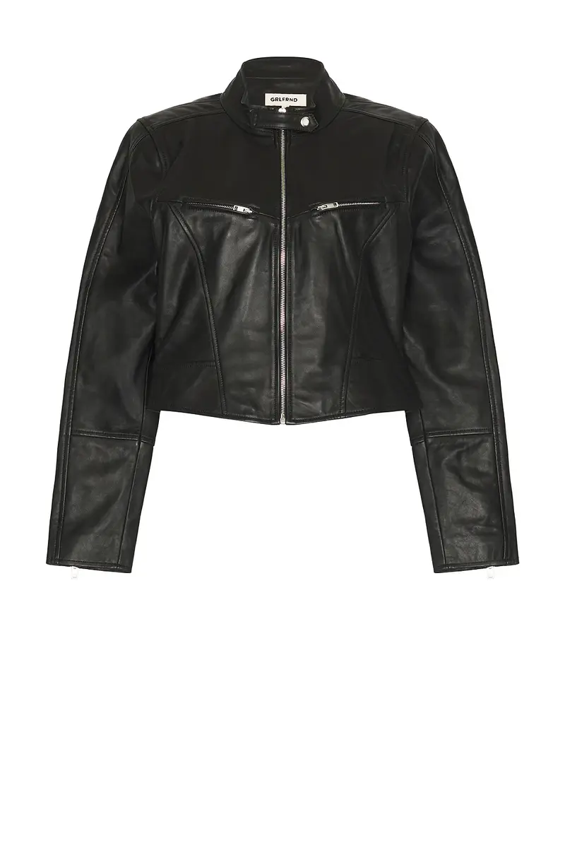 GRLFRND Danica Leather Racer Jacket | Thumbnail 5 GRLFRND Danica Leather Racer Jacket | Thumbnail 5