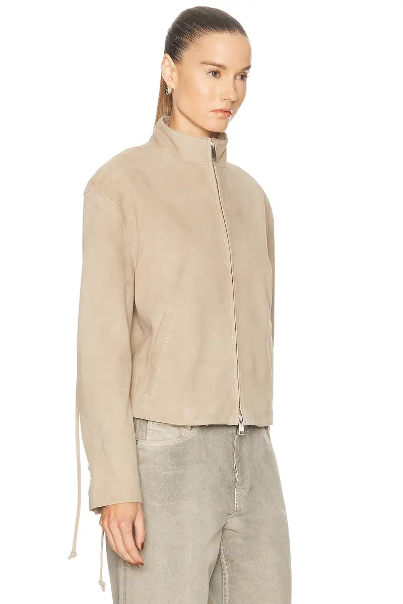 GRLFRND Annika Suede Lace Up Jacket | Thumbnail 4 GRLFRND Annika Suede Lace Up Jacket | Thumbnail 4