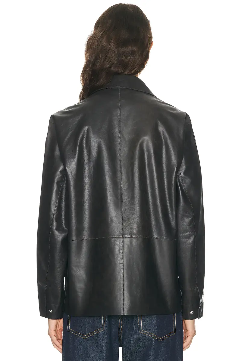 GRLFRND Dara Leather Jacket | Thumbnail 4 GRLFRND Dara Leather Jacket | Thumbnail 4