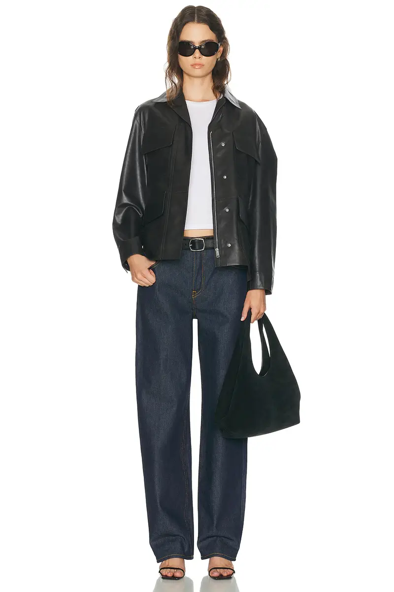 GRLFRND Dara Leather Jacket | Thumbnail 5 GRLFRND Dara Leather Jacket | Thumbnail 5