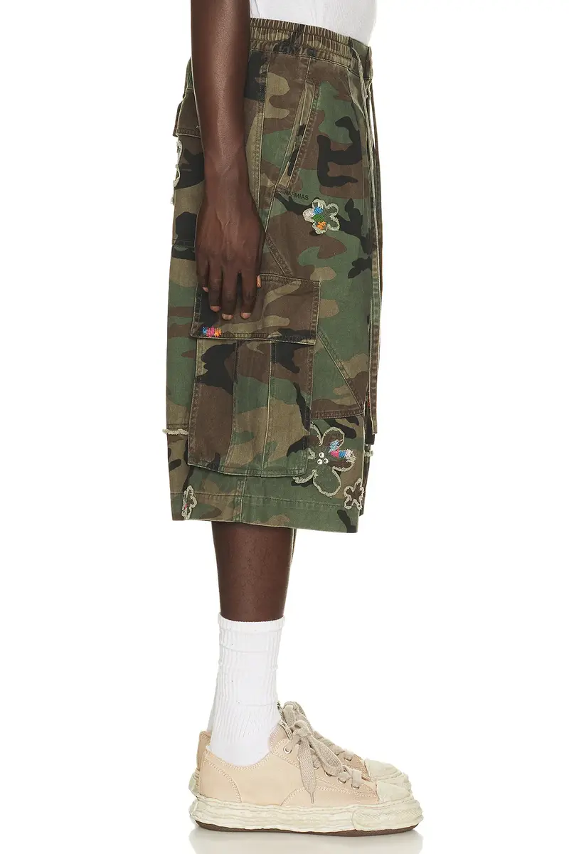 Nahmias Floral Patch Crystal Camo Short | Thumbnail 2