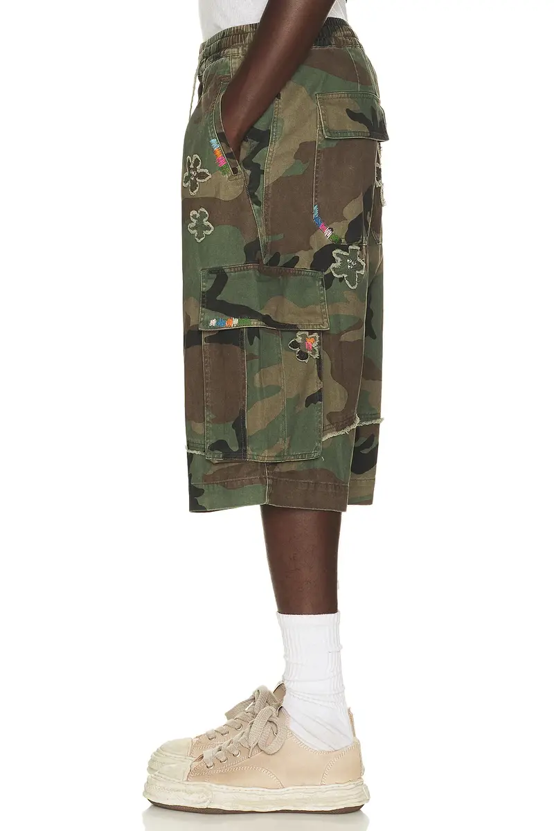 Nahmias Floral Patch Crystal Camo Short | Thumbnail 3