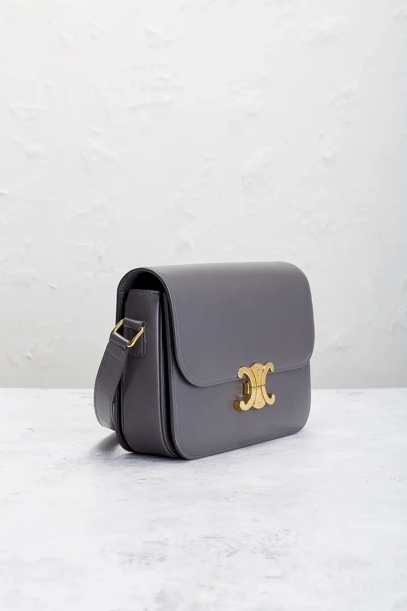 Celine Celine Triomphe Shoulder Bag | Thumbnail 4 Celine Celine Triomphe Shoulder Bag | Thumbnail 4
