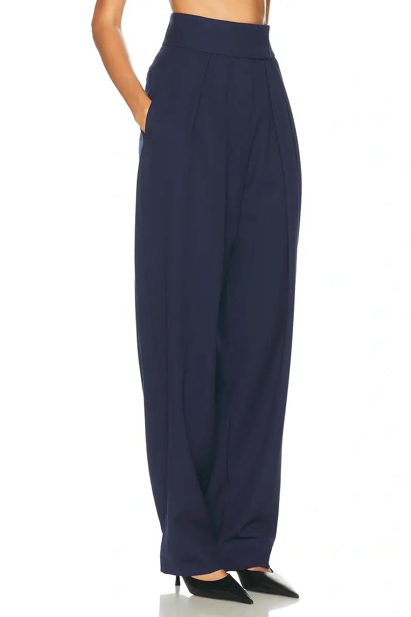 Helsa High Waist Pleated Suit Trouser | Thumbnail 2