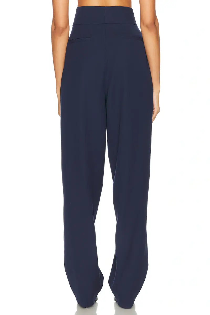 Helsa High Waist Pleated Suit Trouser | Thumbnail 4