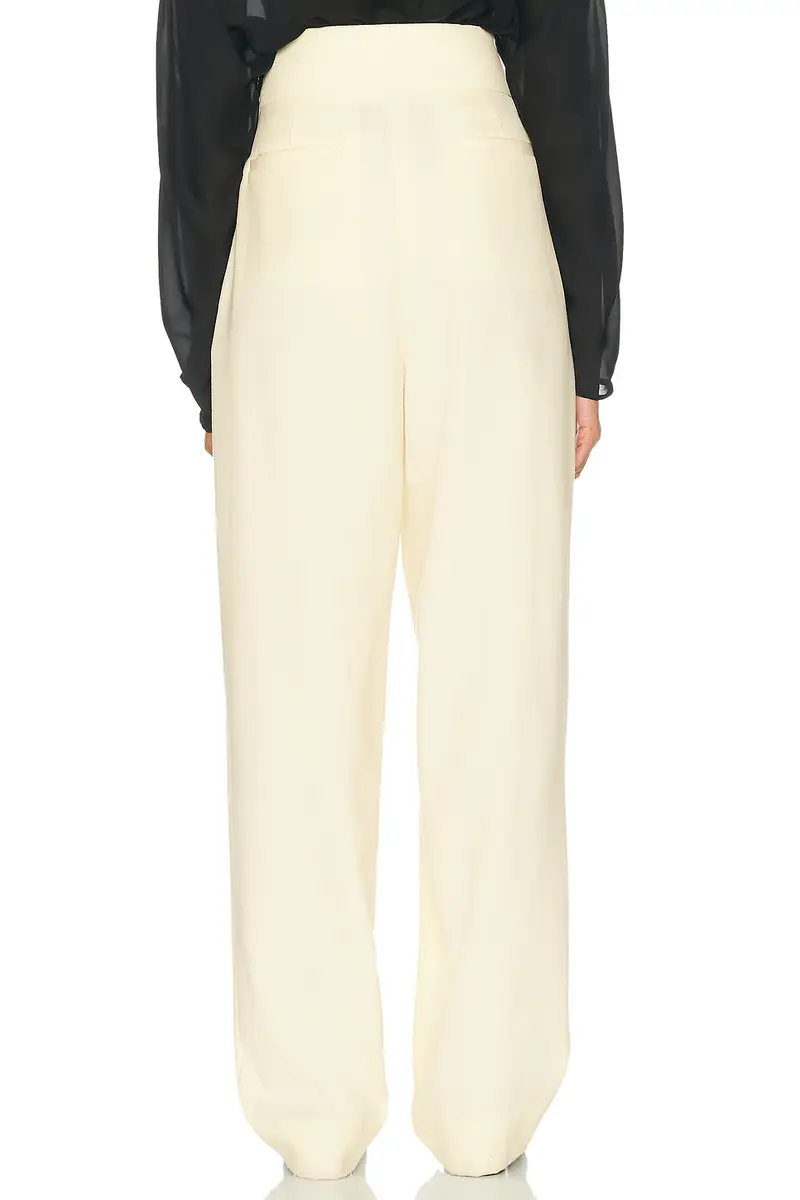 Helsa High Waist Pleated Suit Trouser | Thumbnail 4
