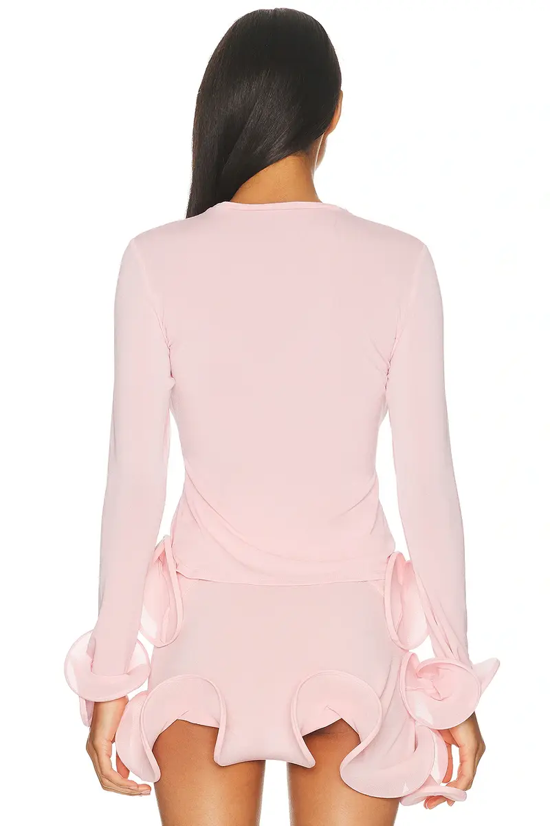 Sid Neigum Wave Sleeve Bamboo Top | Thumbnail 3 Sid Neigum Wave Sleeve Bamboo Top | Thumbnail 3