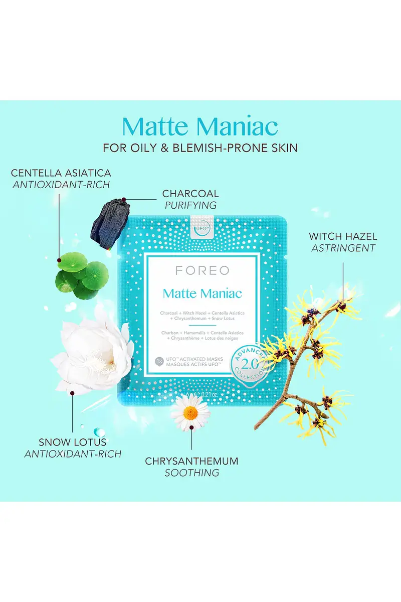 Foreo Matte Maniac UFO Face Masks | Thumbnail 3 Foreo Matte Maniac UFO Face Masks | Thumbnail 3