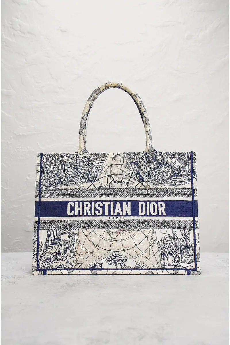 Dior Dior Around The World Book Tote Bag | Thumbnail 2 Dior Dior Around The World Book Tote Bag | Thumbnail 2