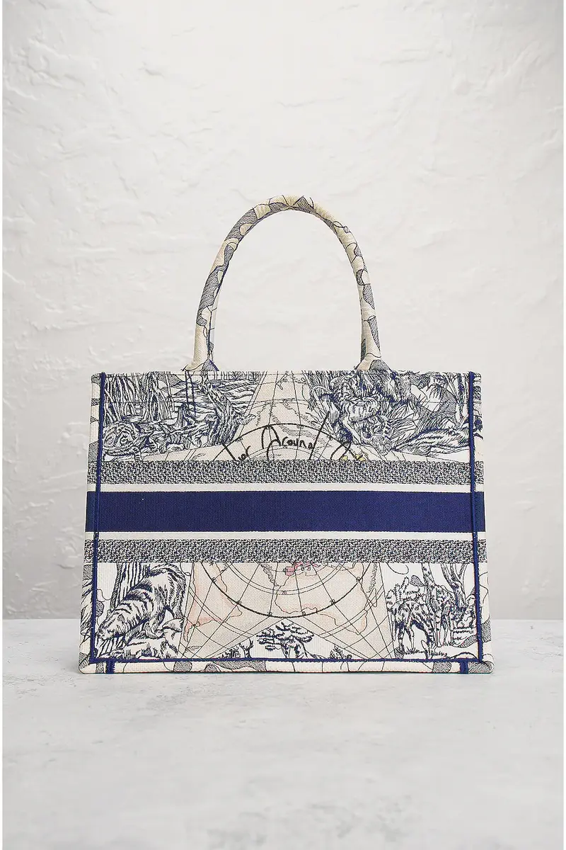Dior Dior Around The World Book Tote Bag | Thumbnail 3 Dior Dior Around The World Book Tote Bag | Thumbnail 3