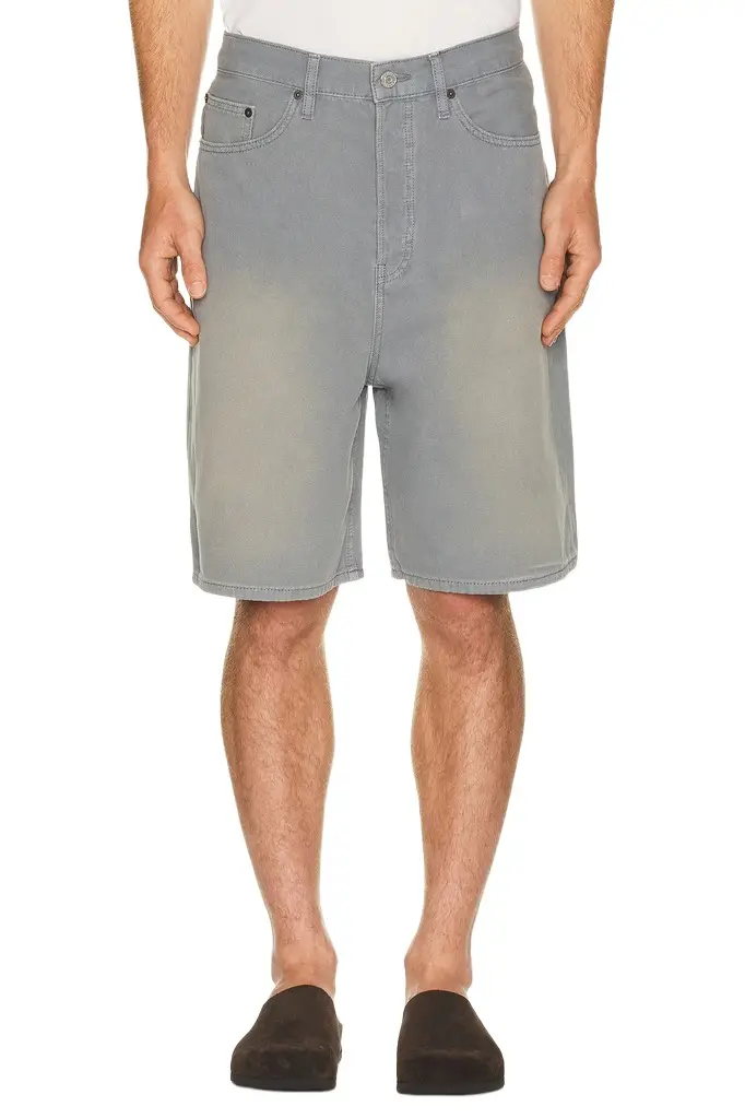 Frame Canvas Baggy Shorts | Image 1 Frame Canvas Baggy Shorts | Image 1
