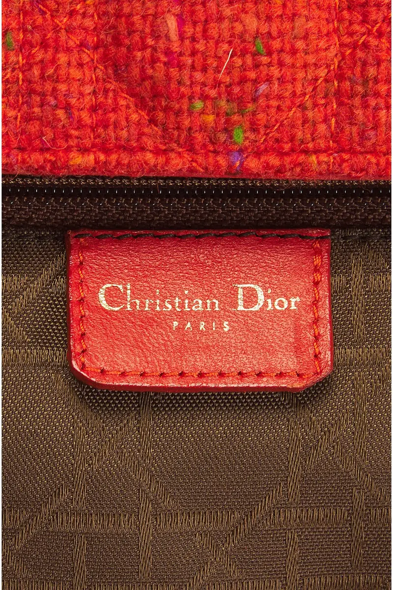 Dior Dior Wool Cannage Lady Handbag | Thumbnail 5 Dior Dior Wool Cannage Lady Handbag | Thumbnail 5
