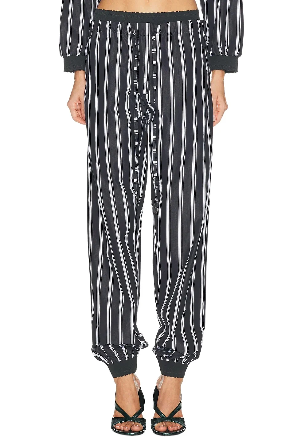Striped Poplin Pant Striped Poplin Pant