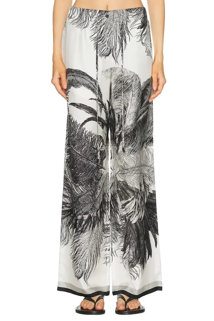 The Attico Feather Print Pant