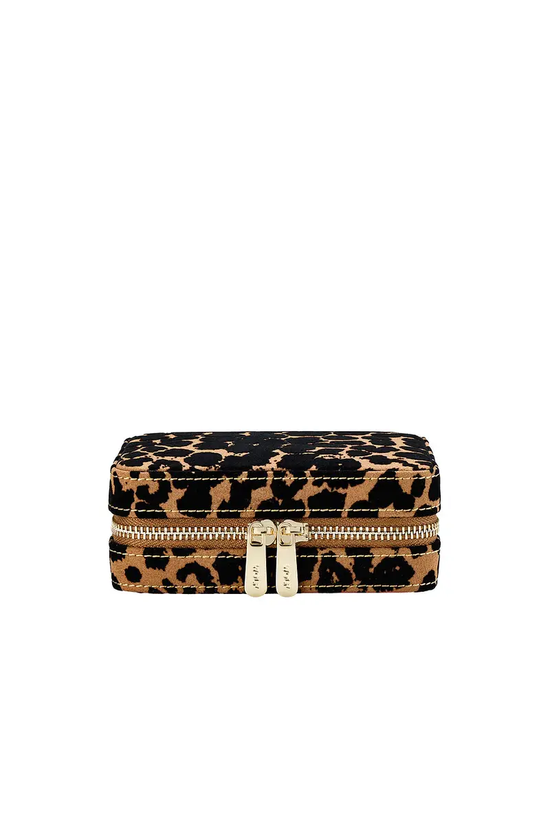Wolf Savanna Print Zip Travel Case | Thumbnail 2 Wolf Savanna Print Zip Travel Case | Thumbnail 2