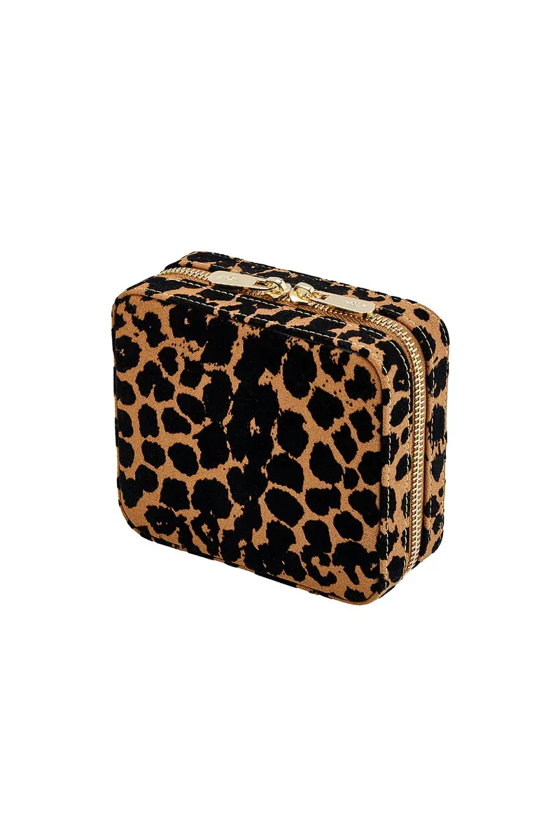 Wolf Savanna Print Zip Travel Case | Thumbnail 4 Wolf Savanna Print Zip Travel Case | Thumbnail 4