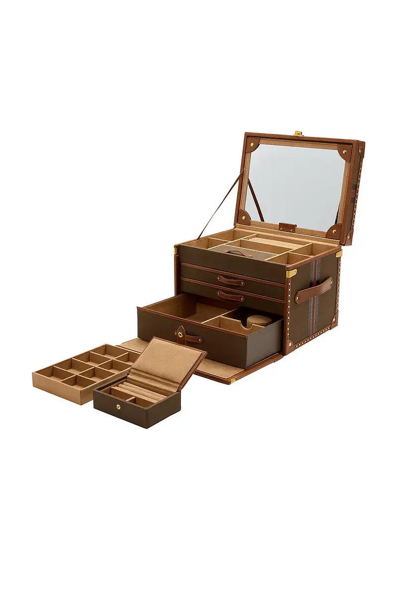 Wolf Ida Trunk Jewelry Box | Thumbnail 4