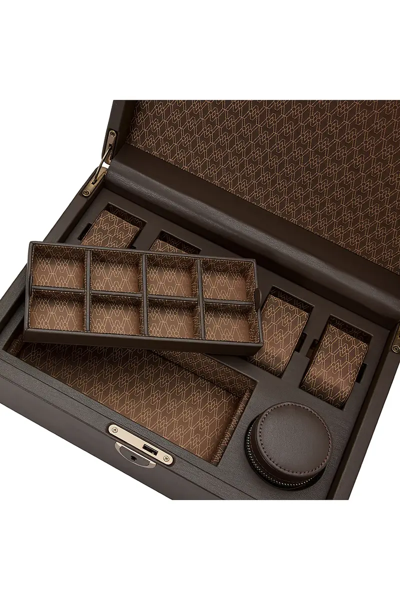 Wolf Earth 5 Piece Watch Box with Storage | Thumbnail 5 Wolf Earth 5 Piece Watch Box with Storage | Thumbnail 5