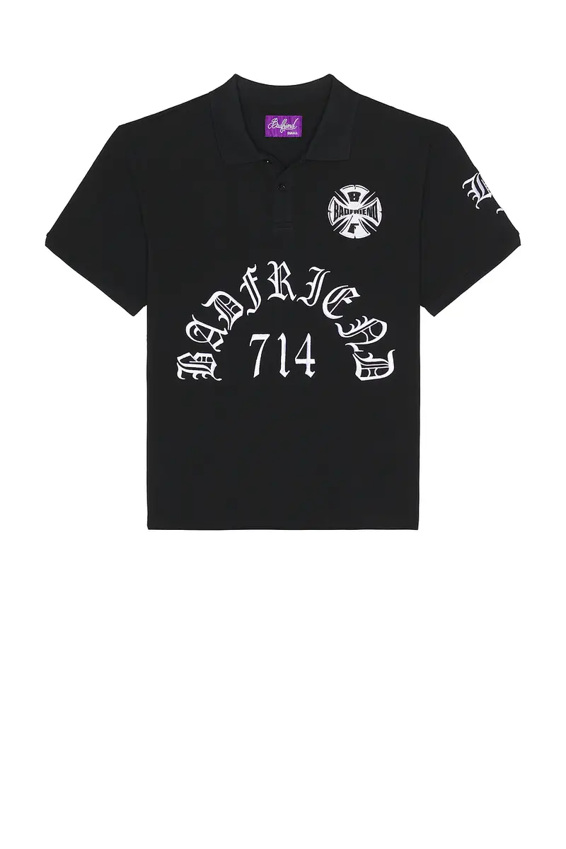Badfriend Best Out Embroidered Knit Polo | Thumbnail 5