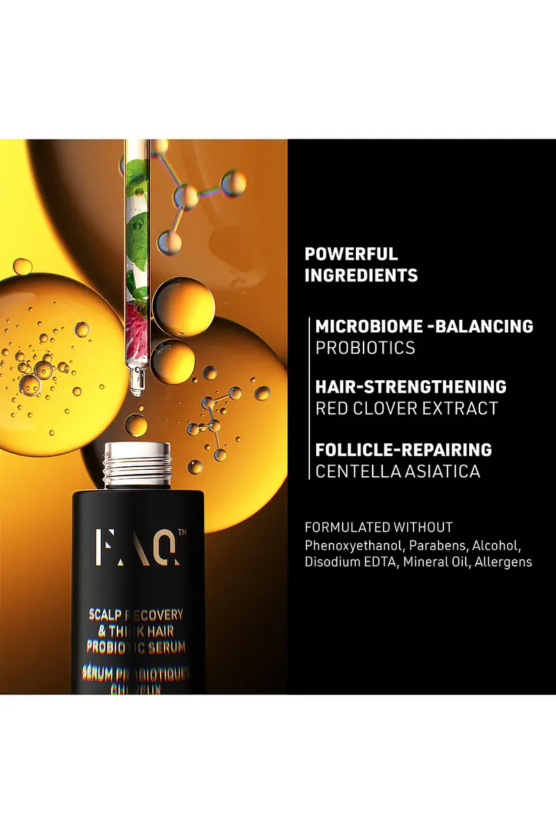Foreo FAQ Scalp Recovery & Thick Hair Probiotic Serum | Thumbnail 3 Foreo FAQ Scalp Recovery & Thick Hair Probiotic Serum | Thumbnail 3