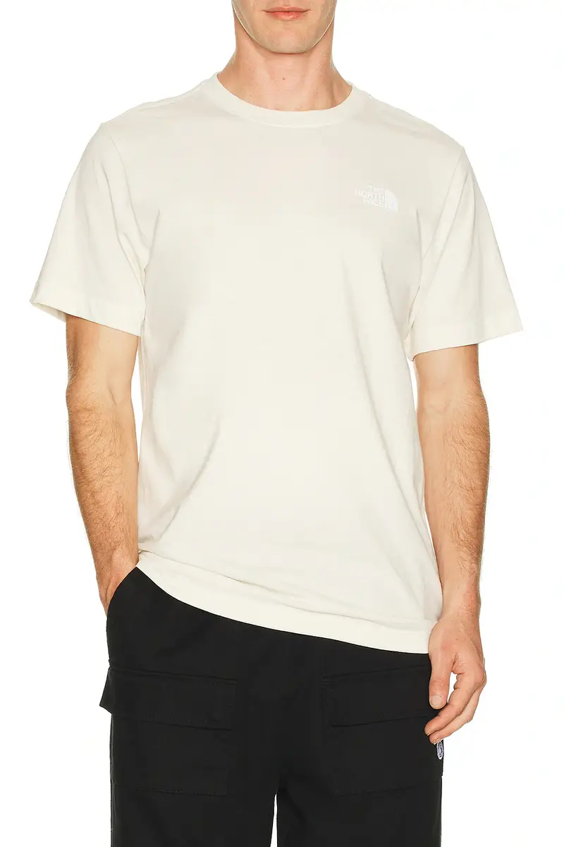 The North Face Red White And Blue Regular Short Sleeve Tee | Thumbnail 2 The North Face Red White And Blue Regular Short Sleeve Tee | Thumbnail 2