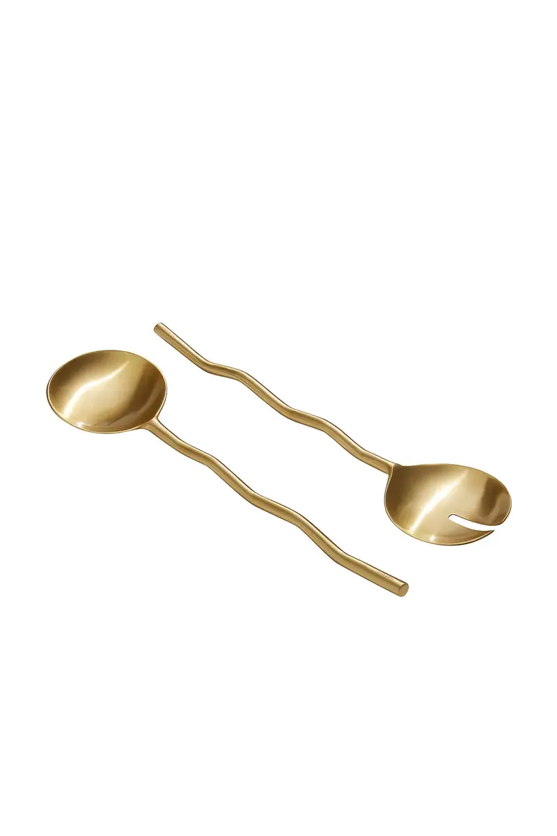 FAZEEK Wave Salad Servers Set Of 2