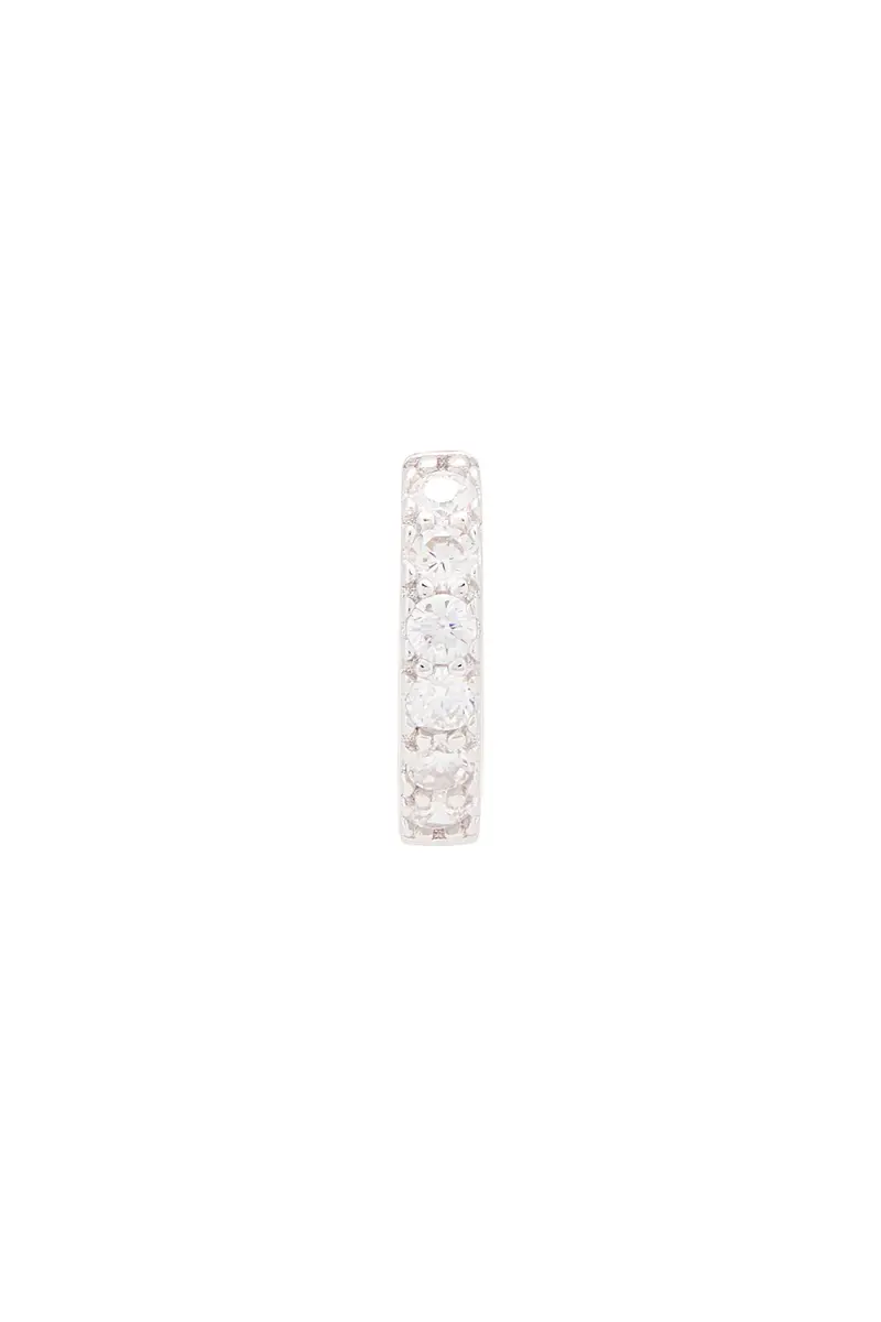 Serge de Nimes Zirconia Hoop Earring | Thumbnail 3 Serge de Nimes Zirconia Hoop Earring | Thumbnail 3