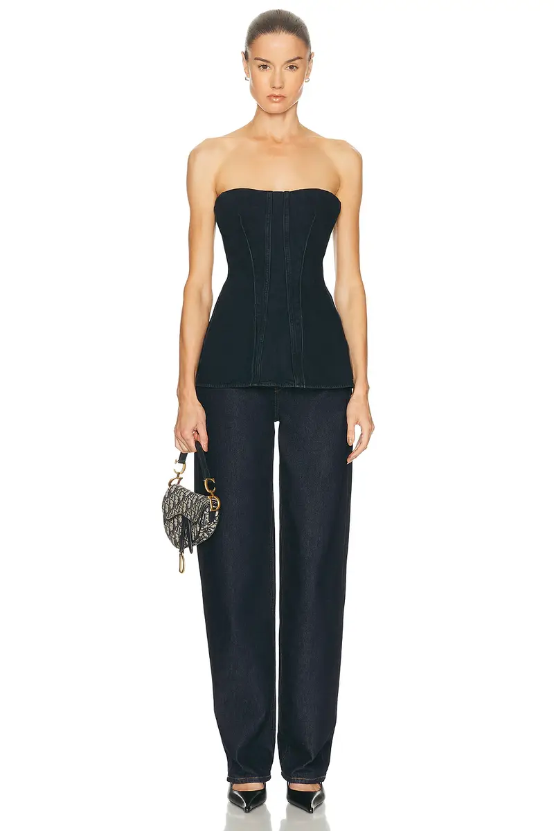 AGOLDE Lara Corset Top | Thumbnail 4