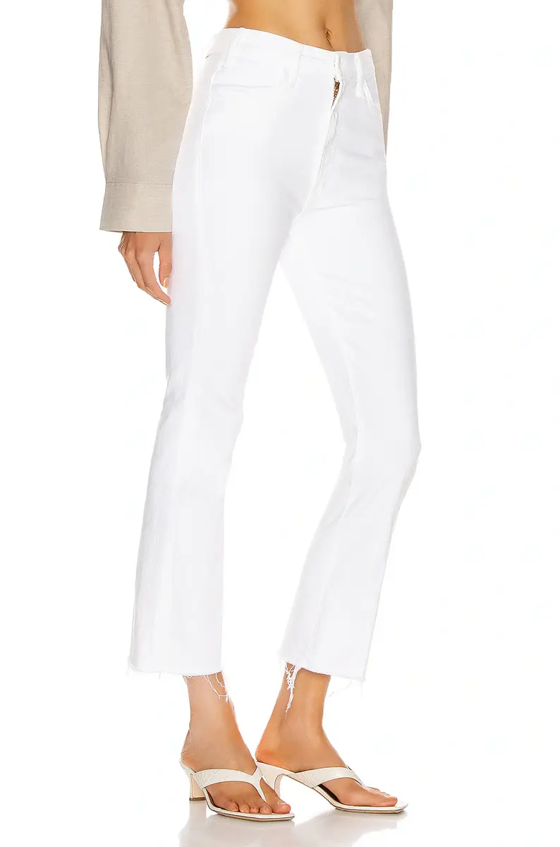 Mother The Hustler Ankle Fray Jeans | Thumbnail 2 Mother The Hustler Ankle Fray Jeans | Thumbnail 2