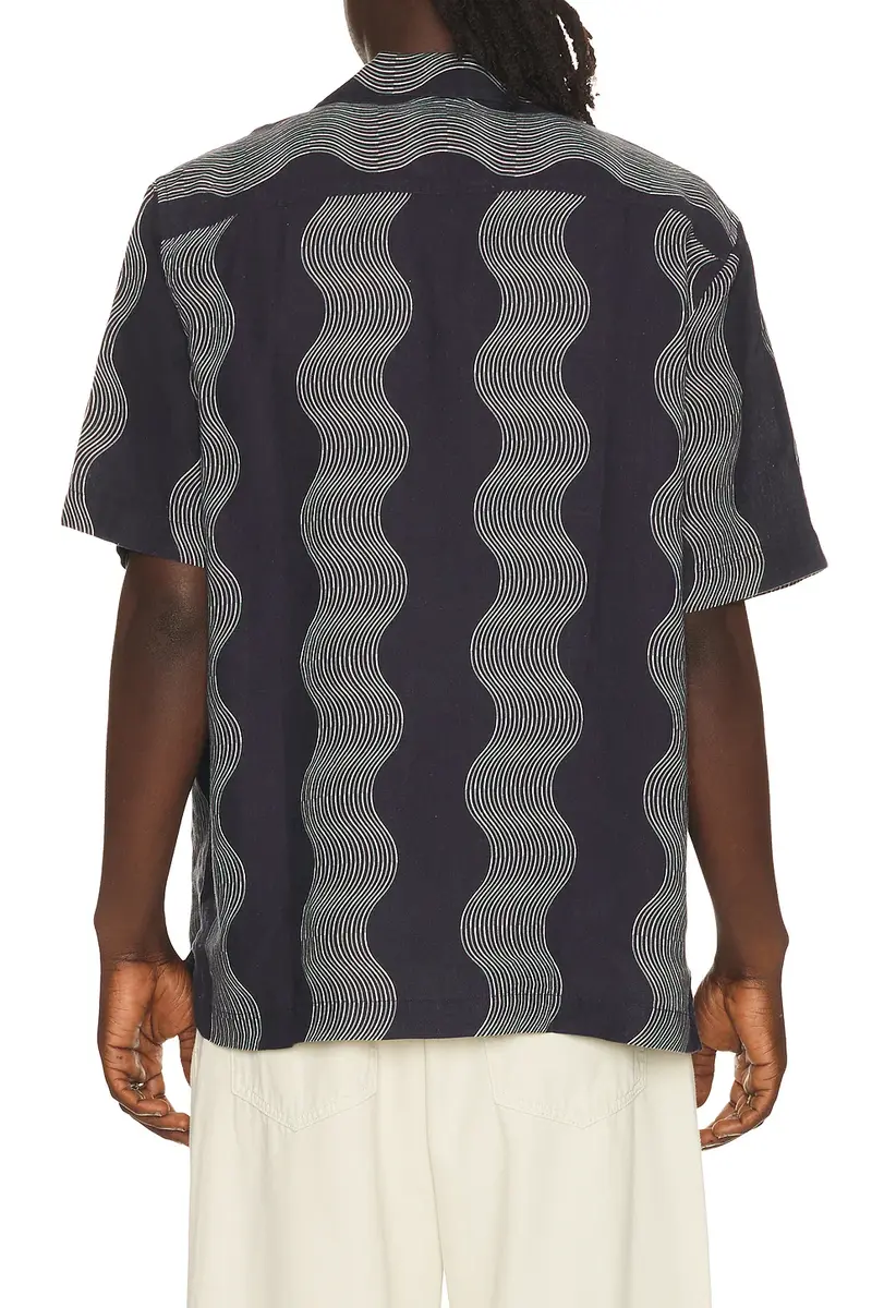 Frescobol Carioca Roberto Linen Shirt | Thumbnail 2
