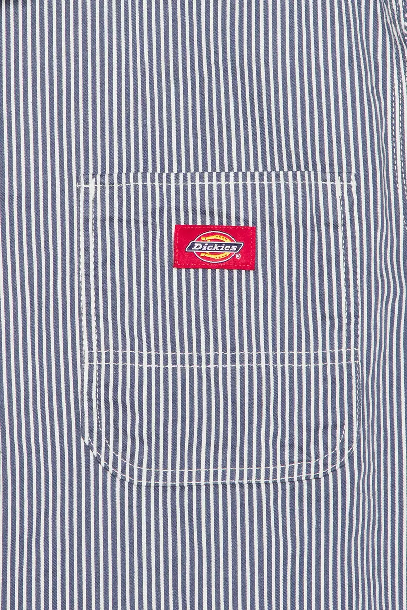 Dickies Hickory Long Sleeve Work Shirt | Thumbnail 5 Dickies Hickory Long Sleeve Work Shirt | Thumbnail 5