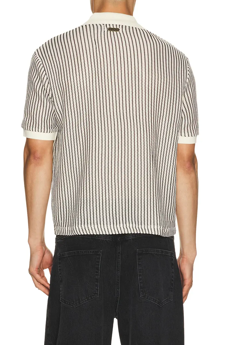 Honor The Gift Striped Knit Polo | Thumbnail 2 Honor The Gift Striped Knit Polo | Thumbnail 2