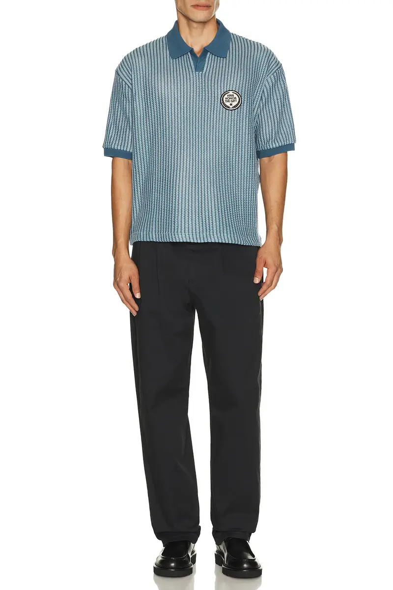 Honor The Gift Striped Knit Polo | Thumbnail 3 Honor The Gift Striped Knit Polo | Thumbnail 3