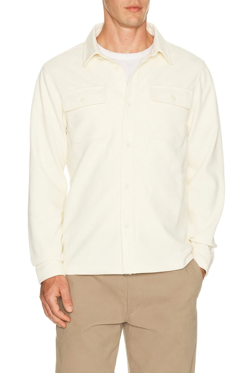 Waffle Shirt Jacket Waffle Shirt Jacket