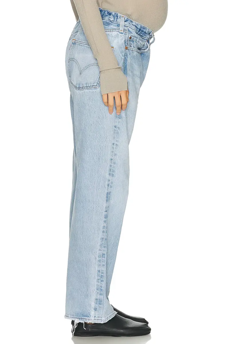aligrace Vintage Maternity Baggy Jeans | Thumbnail 3 aligrace Vintage Maternity Baggy Jeans | Thumbnail 3