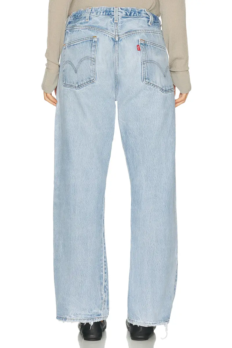 aligrace Vintage Maternity Baggy Jeans | Thumbnail 4 aligrace Vintage Maternity Baggy Jeans | Thumbnail 4
