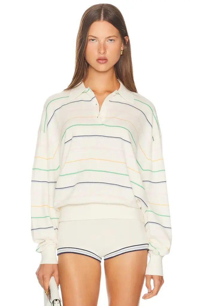 Helsa Kaysee Oversized Polo | Image 1 Helsa Kaysee Oversized Polo | Image 1