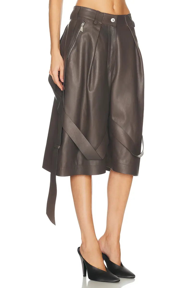 The Attico Baggy Leather Pant | Thumbnail 2 The Attico Baggy Leather Pant | Thumbnail 2