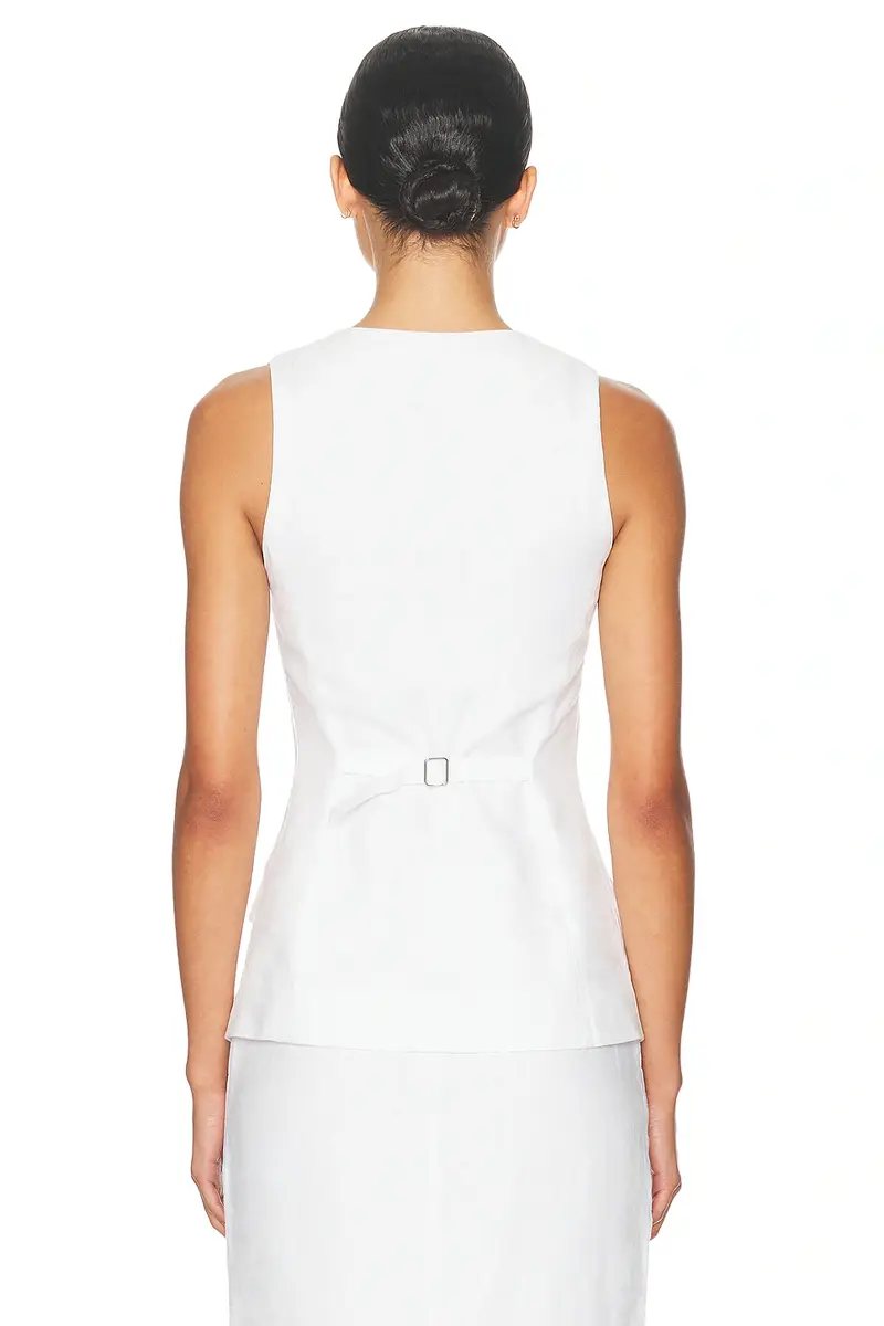 Helsa Linen Button Tunic | Thumbnail 3