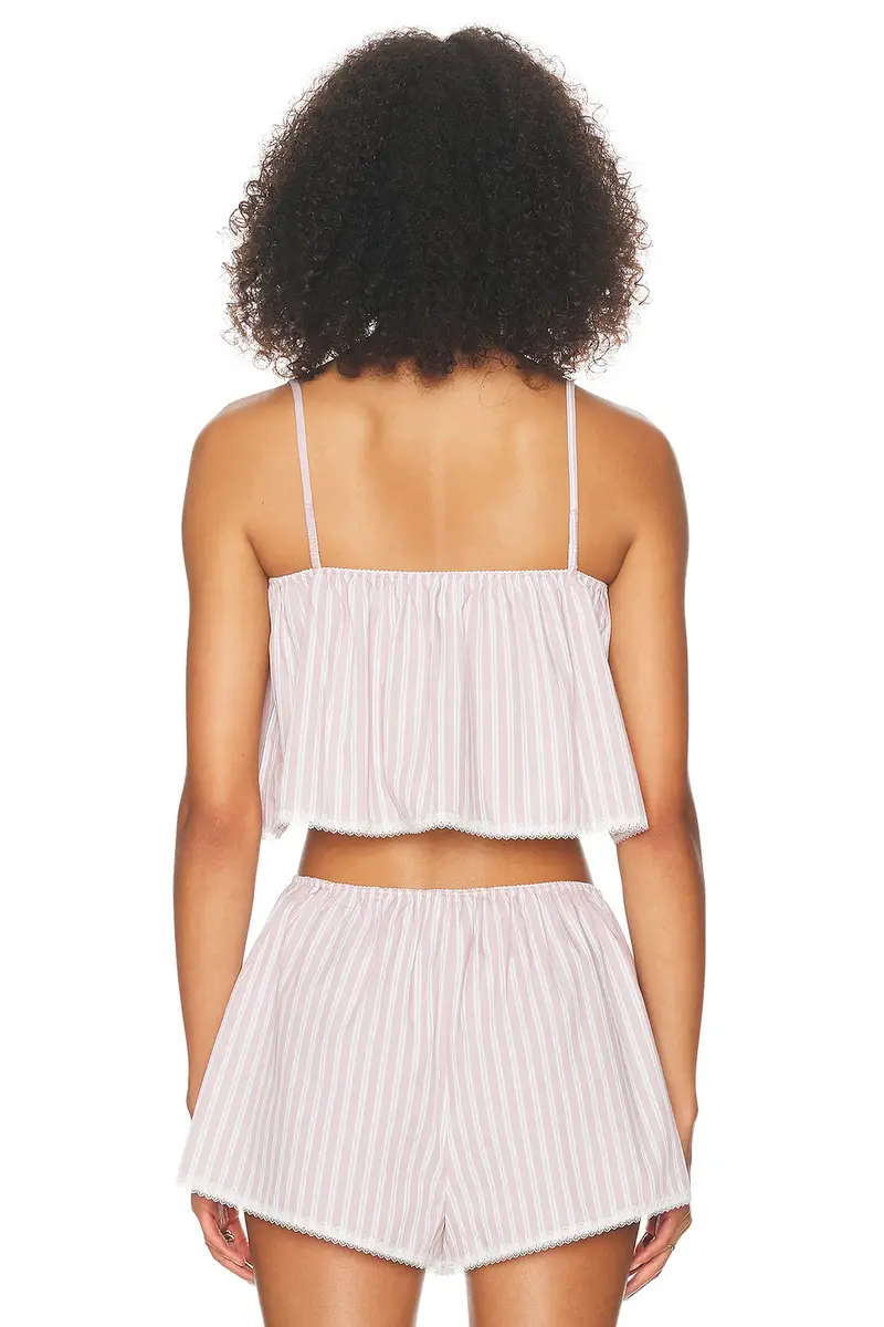 Helsa Wide Stripe Poplin Camisole | Thumbnail 3