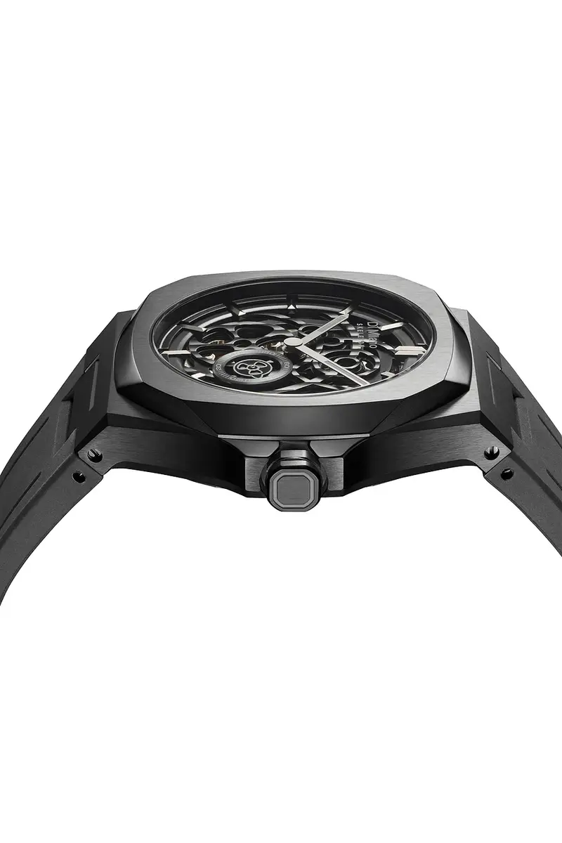 D1 Milano Skeleton Steel 41.5mm Watch | Thumbnail 4