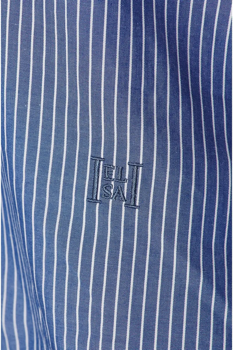 Helsa Pinstripe Poplin Fitted Shirt | Thumbnail 5 Helsa Pinstripe Poplin Fitted Shirt | Thumbnail 5