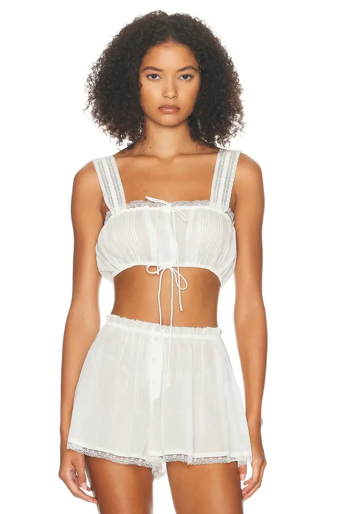 Helsa Voile Camisette Top